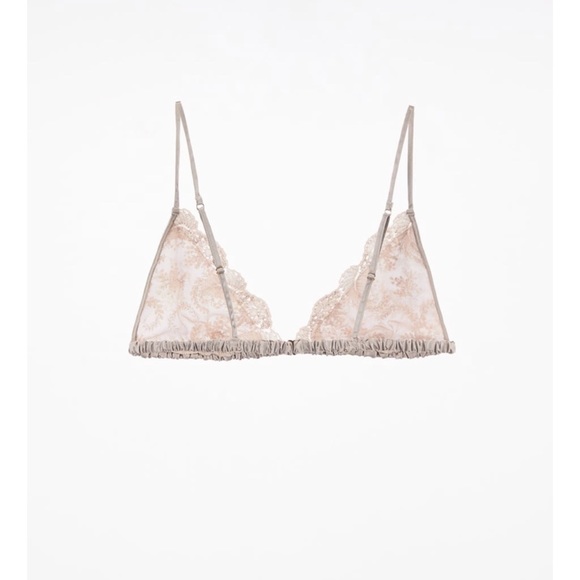 Zara RHINESTONE LACE BRA
LIGHT PINK​ - Picture 4 of 4